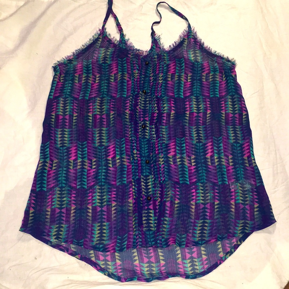 Arizona Women’s Shirt.  Size XS. Blue and Purple.